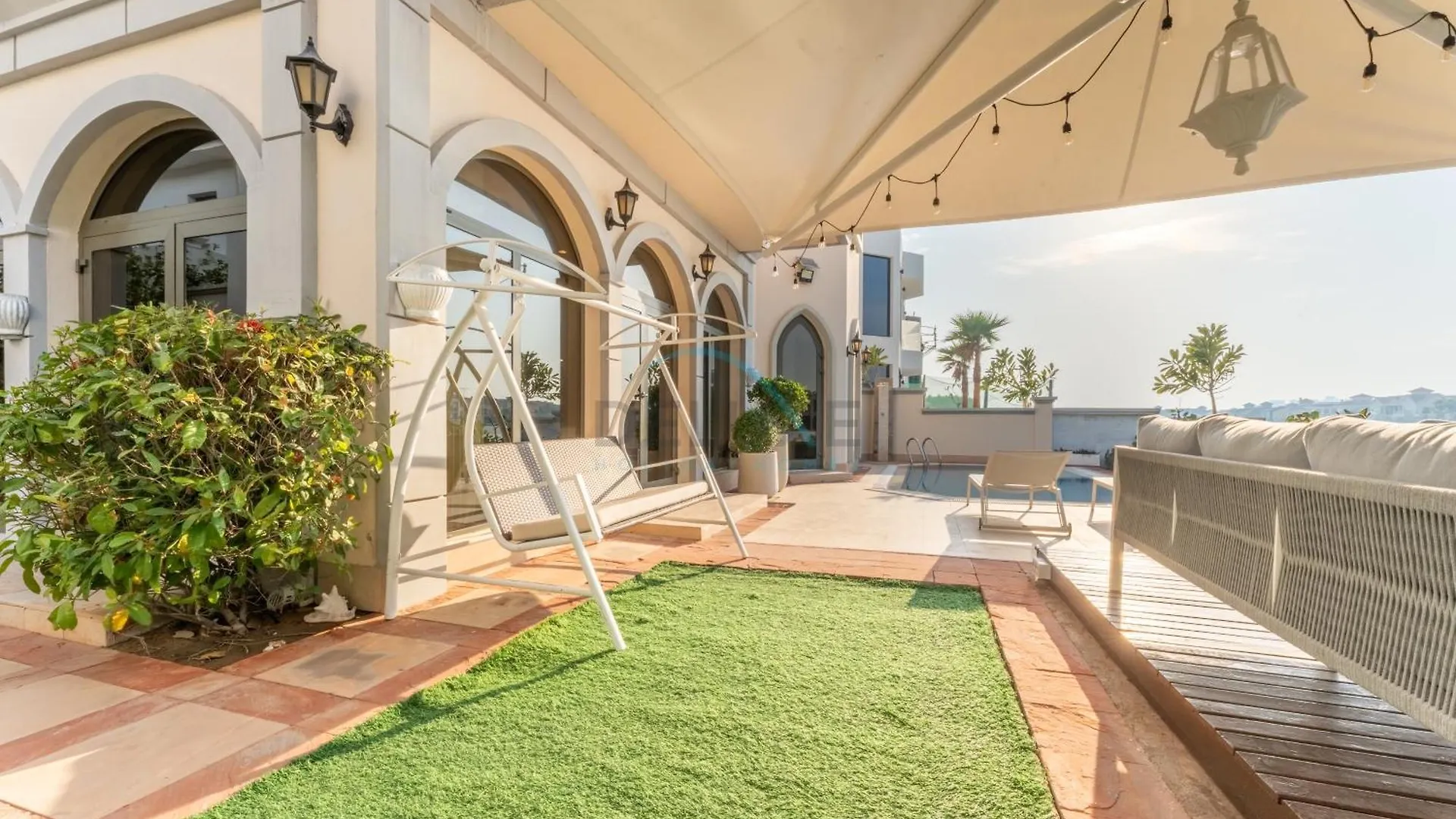 Beachfront 6Br And Assistant'S Room Villa With Private Pool, Palm Villa, Palm Jumeirah By Deluxe Holiday Homes Dubai