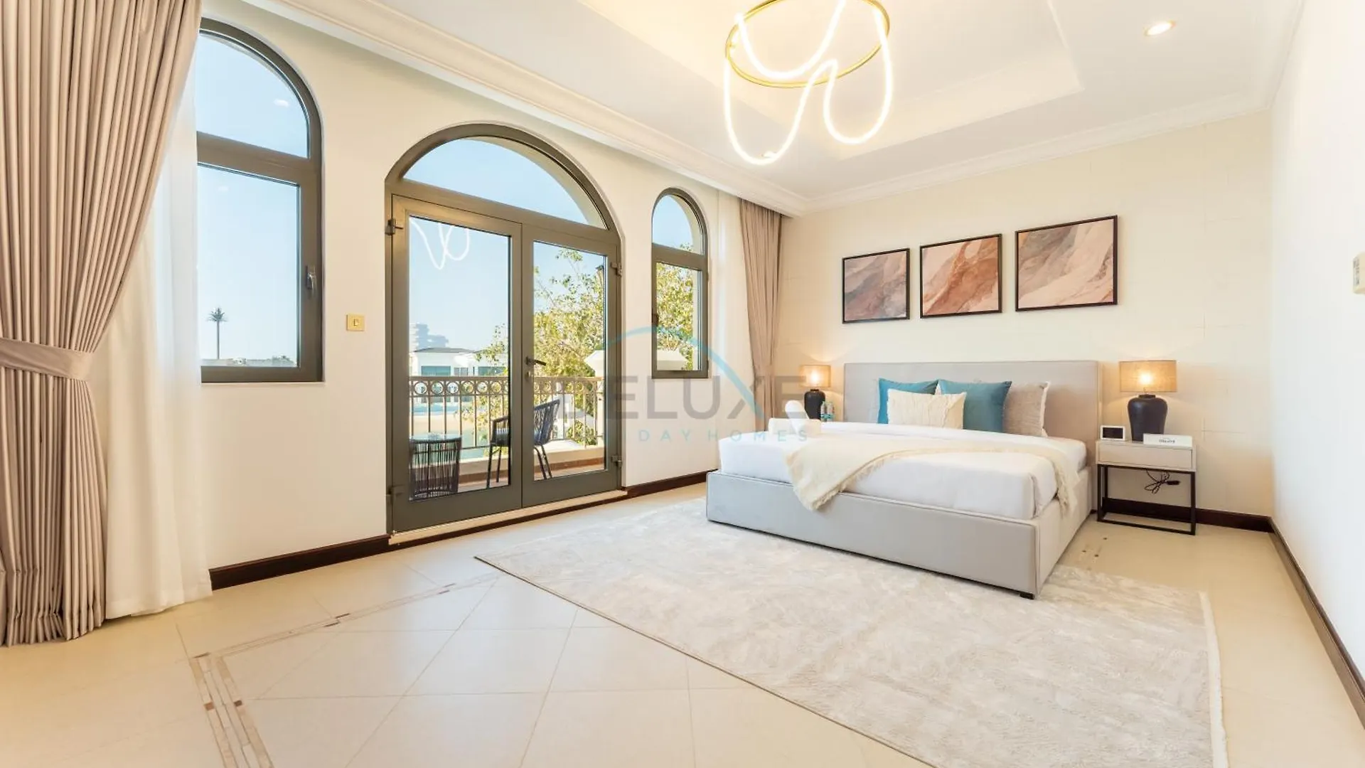 Beachfront 6Br And Assistant'S Room Villa With Private Pool, Palm Villa, Palm Jumeirah By Deluxe Holiday Homes Dubai