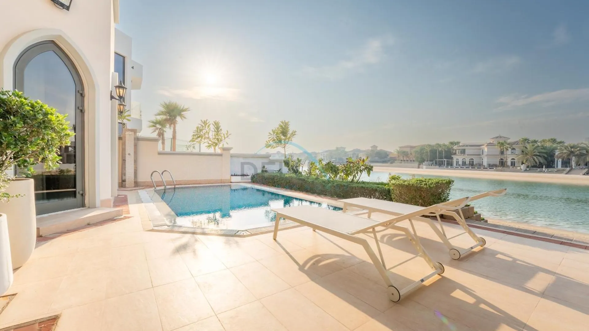 Beachfront 6Br And Assistant'S Room Villa With Private Pool, Palm Villa, Palm Jumeirah By Deluxe Holiday Homes Dubai